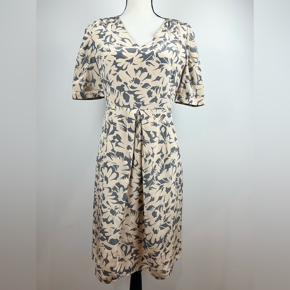 Tocca Silk Print Dress - Size 10